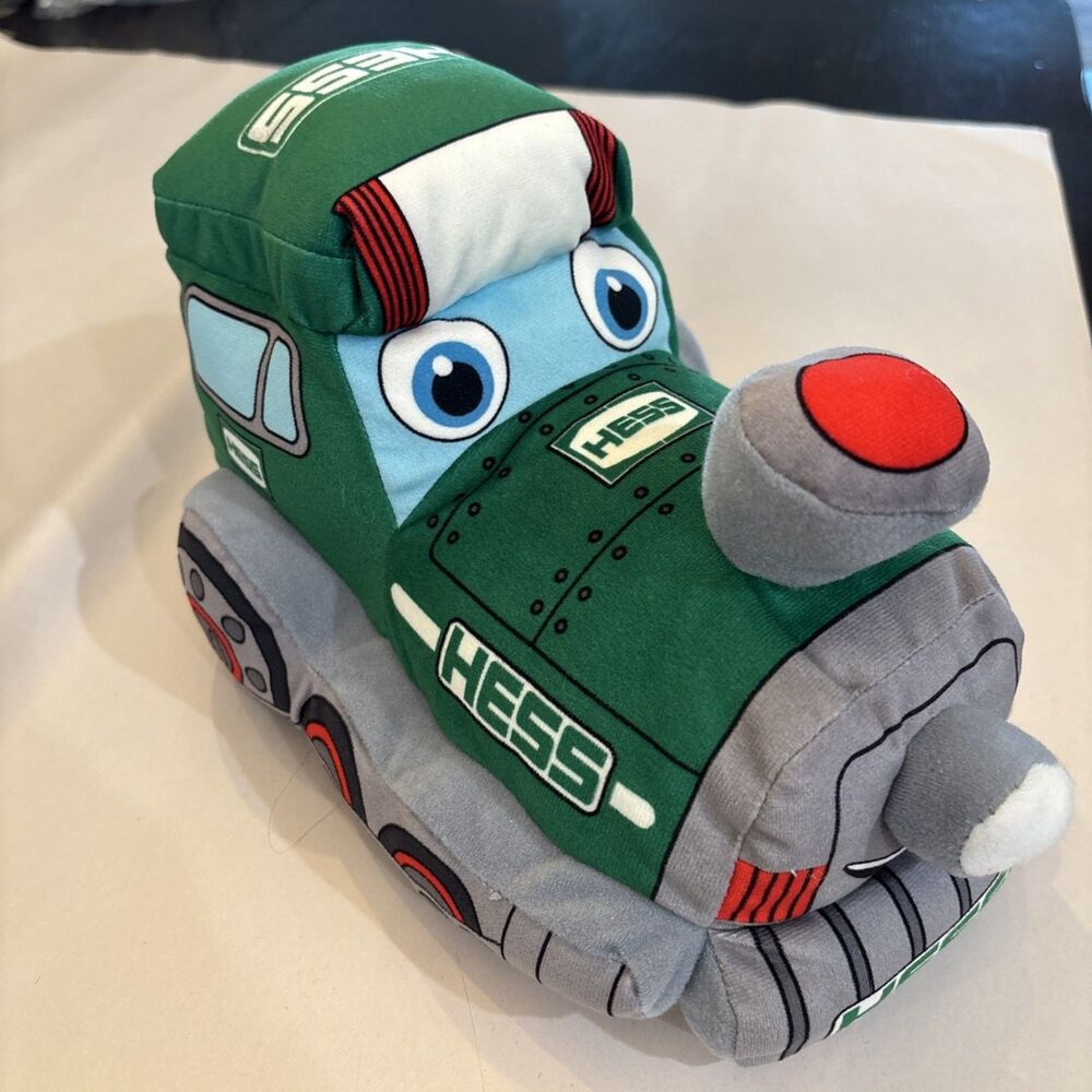 My First Hess Truck Plush 2022 Choo Choo Soft Train Light Up -no Sounds